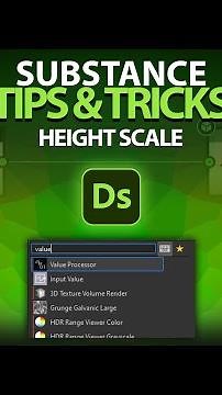 Substance Designer: Tips & Tricks - Height Scale