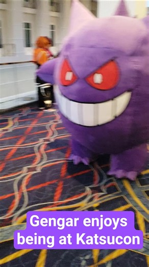 Gengar arrives at Katsucon 2026