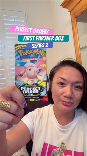 Perfect Order Pokemon from First Partner Series 2 Box