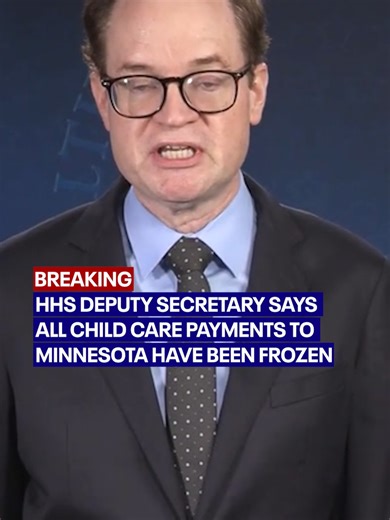 Federal Freeze on Minnesota Child Care Payments