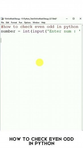 How to check Even and Odd numbers in Python 📢📣