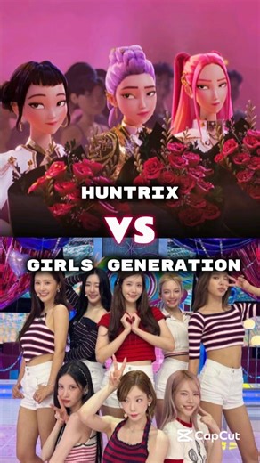 Girls Generation OR Huntrix?💜 #blackpink #kpop #edit #quizcookie #huntrix #girlsgeneration ##shorts