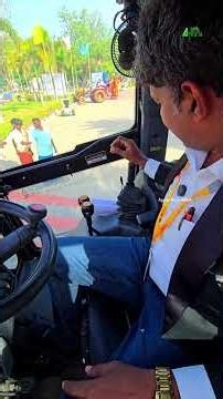 Bull Grandia Backhoe loader AC Cabin with joystick Backhoe control #agriintex2026 #new #tamil