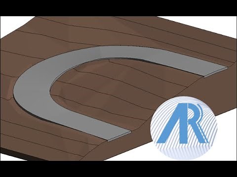 Pt1 Road on a hillside Revit 2024 tutorial