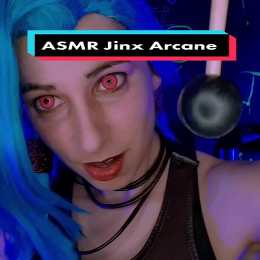 ASMR ARCANE #asmr #roleplay #jinxarcane #asmrlol #parati #lomastopasmr #asmrespaña #cosplayjinx #asmrparadormir #asmrnervioscraneales #susurrosdelsurr #mejorasmr #atenciónpersonal