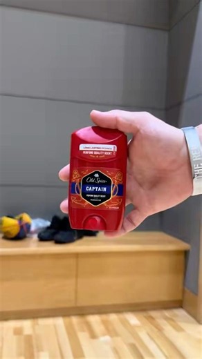【Old Spice Fragrance Bar】 "Captain" 日常からスポーツシーンまで、持ち歩いて気になる時に☑️ #PR #オールドスパイス #oldspice #バスケ