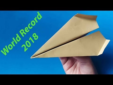 How to make a Cool Paper Airplane Step by Step - EASY paper airplanes that FLY FAR 1000 Feet