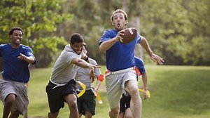 Try This Partner Warmup Series Before Your Next Flag Football Game