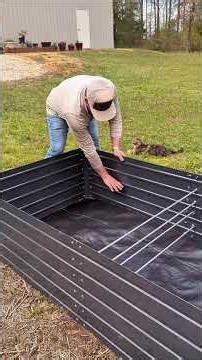 ‪@vevor.official‬ Raised garden flower metal planter boxes | How to garden at home