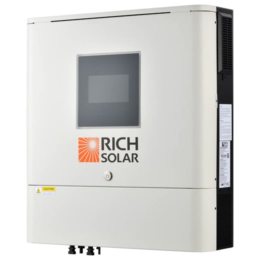 Rich Solar NOVA 6500S | 6500 Watt (6.5kW) 48 Volt Off-Grid Hybrid Sola