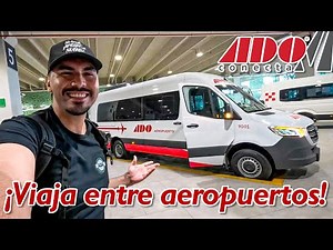 Get to AIFA in less than 40 minutes with ADO Conecta! | Review #151 AICM to AIFA