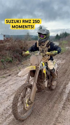 Suzuki RMZ 250 MOMENTS!