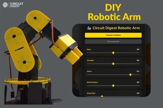 Build Your Own Arduino Robotic Arm at Home