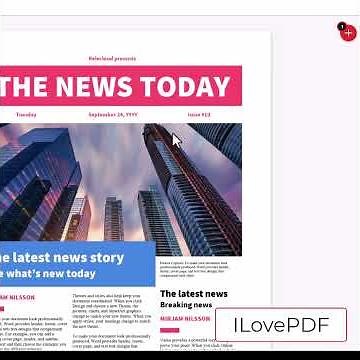 Sign PDF Using ILovePDF