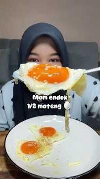 elor 1/2 mateng 🍳 #telorsetenggahmateng