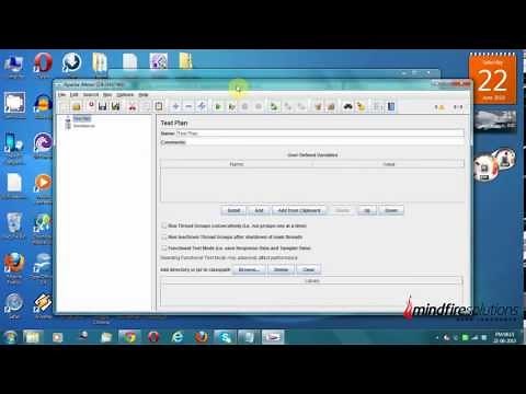 How to Setup workbench for Recording and Creating a Test Script using JMeter Tool