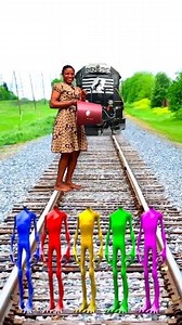 460K views · 2K reactions | equal dame tu cosita 4 same purple color alien vs train driver tom funny vfx video  #fyp #funny #magic #vfx | High Koncept media | Facebook
