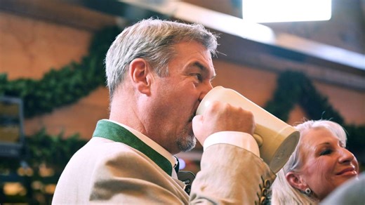 Bayerns Ministerpräsident: Markus Söder singt wieder – diesmal einen Wiesn-Hit