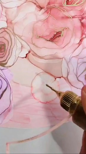 55 reactions | Our love alcohol inks in our craft and art continues...