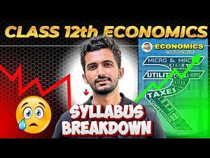 Class 12 Economics Maharashtra Board | Chapter-wise Weightage + Study Plan July to December