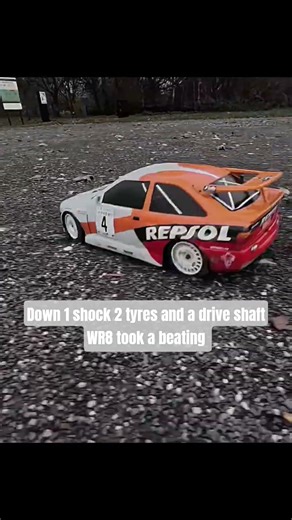 Hpi WR8 Cosworth wounder but still gaps your mates upgraded rig #hpiracing #wr8cosworth