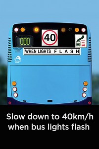 35K views · 262 reactions | Lights flash on the back of buses to warn motorists they're picking up or dropping off kids. Slow down to 40km/h and look out for children crossing. Help keep our kids safe: bit.ly/busflashinglights | NSW Road Safety - NSW GOV | Facebook