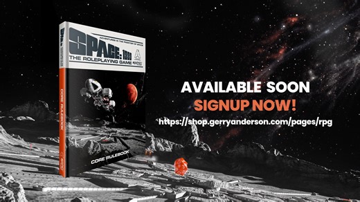 27K views · 401 reactions | Anderson Entertainment are collaborating with Modiphius to launch the Space:1999 Roleplaying Game! With the new core rule book, you and your friends can join the crew of Moonbase Alpha on their missions of exploration. Join the waiting list to be first in line for all new Space 1999 RPG news and launch date here; https://shop.gerryanderson.com/pages/rpg | Official Gerry Anderson | Facebook