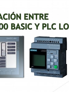 Comunicación HMI Siemens y MicroPLC Logo: Tutorial de Programación