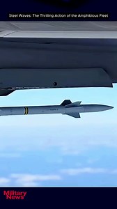 Steel Waves The Thrilling Action of the Amphibiou #MilitaryTechnology #AdvancedWeapons #DefenseInnovation #ModernWarships #FutureFighters #AdvancedFightersTank #PrecisionMissiles #CombatDrones #AirDefenseSystems #FutureWarfare | military news