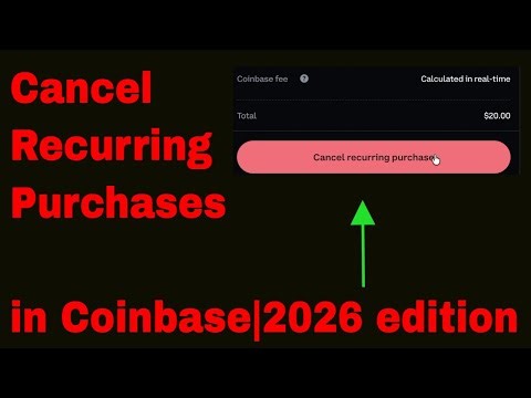 Cancel Coinbase Subscriptions Fast - 2026 Complete Guide| Cancel Recurring Purchases #coinbase