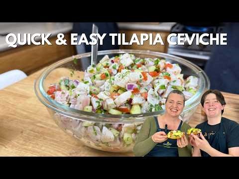 THE BEST AND EASY HOMEMADE MEXICAN CEVICHE