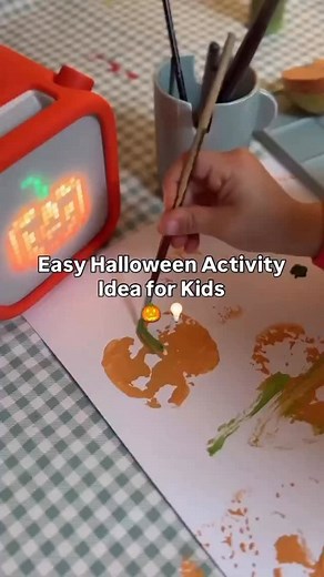 Yoto on Instagram: "When your Yoto Player sparks some spooky creativity 🎃 Don’t forget to hit save to come back to this later when you’re looking for screen-free activity ideas to do together! #screenfreefun #screenfree #halloween #crafts #halloweencrafts"