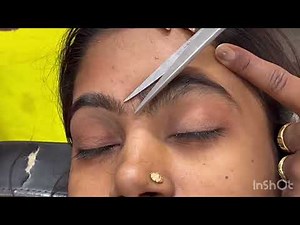 Eyebrow threading eyebrow shape eyebrow threading tutorial eyebrow shape ❤️❤️