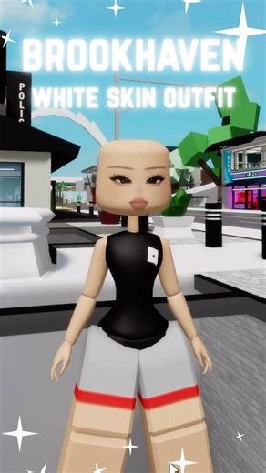 OMG 😱 FREE White Skin Outfit in Brookhaven (Still Working!) #brookhaven #fyp