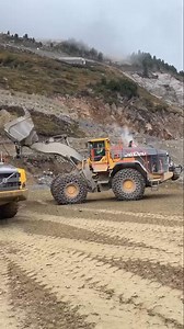 excavator and road making machines #excavator #catequipment #heavymachinery | yellow iron bro