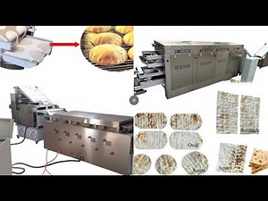 Full Automatic Arabic Bread Maker Machine Lavash Pita Bread Production Line