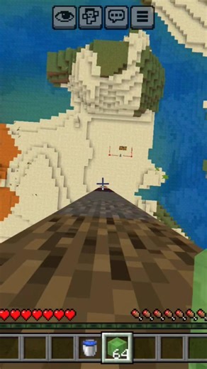 finally I do this Minecraft impossible mlg #minecraft #shorts #viral