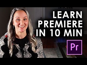 HOW TO EDIT WITH ADOBE PREMIERE - 10 minute Adobe Premiere Pro Tutorial 2021 - Filmmaking 101