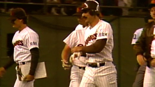 Bruce Bochy's walk-off home run