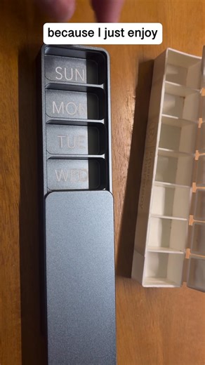 Meet Ikigai Cases - the quality metal pill case. Sleek, durable and discreet pill storage that will last you a lifetime. Here's what our customers experience: ☑️ No more spilled pills in bags ☑️ Discreet storage ☑️ Look forward to using them everyday ☑️ 100% metal & zero plastic ☑️ Easy pouring out of daily dosage ☑️ Satisfying lid design that clicks at each pocket Visit ikigaicases.com to read hundreds of five star reviews ⭐️⭐️⭐️⭐️⭐️ and what makes Ikigai Cases the world's best pill cases. | Ik