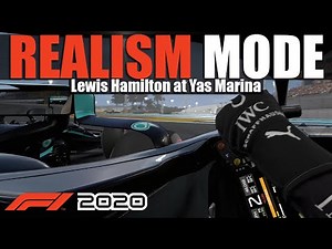 F1 2020 REALISM MODE - ABU DHABI (100% RACE + TRACKIR + COCKPIT + NO HUD + NO ASSISTS)