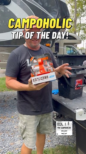 Hey Campoholics! We got the RHINO drain lock! Check out the features of this new item for the camper sewer connection. Camco Outdoors #thecampoholics #rhino #rhinodrainlock #SewerConnection #camperlife #rvaccessories #camperaccessories #rvtips #campertips #camperlifestyle #campinghacks #rvhacks | The Campoholics