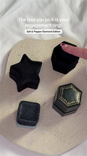 Engagement Ring Preferences: Salt & Pepper Diamond Edition