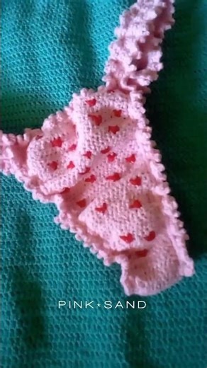 Mallorca Crochet Thong Bikini Bottom - Pattern: https://payhip.com/b/M1lUd