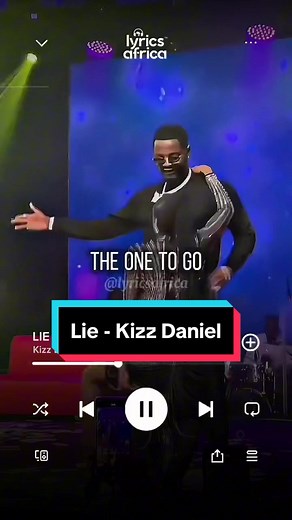 Kizz Daniel - Lie (Lyrics) #lyricsafrica #naijalyrics #afrobeats #fyp #foryoupage #viral #foryou #xyzcba #music #tiktoknigeria #tiktokafrica