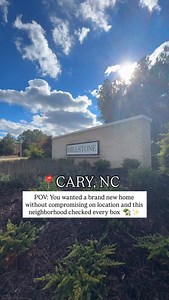This is new construction without having to give up West Cary living… Millstone is tucked away just enough to feel private but still puts you minutes from parks, top rated schools, coffee shops and everyday errands. Quiet streets, high end Toll Brothers finishes and a small luxury community vibe where kids play in the street and everyone says hi to one another. Have you been thinking about making a move in West Cary? Shoot me a message for more info and comment “MILLSTONE” to see what’s currently