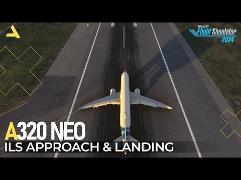 How to Perform ILS Approach and Landing with Inibuilds A320 Neo in MSFS 2024 | A Beginners Guide