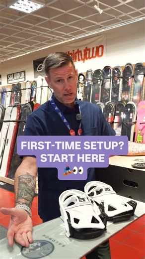 Ski Pro on Instagram: "How to set up your snowboard…let’s break it down guys🏂🔧❄️ Here’s what you need to know when setting up your board 👇 1) Stance Width (how far apart your bindings are) • Start around shoulder-width = best “all-around” setup • Wider = more stability + better landings • Narrower = quicker turns + easier to maneuver 2) Stance Position (centered vs setback) • Centered = the best default for all-mountain + riding switch • Setback (slide bindings back) = more nose float for pow