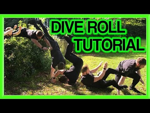 Dive Roll Tutorial for Parkour, Free Running, etc | Fraser Malik How to