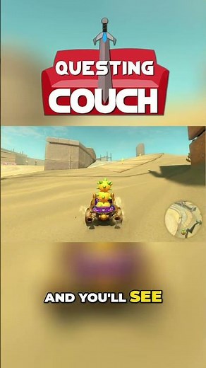 Desert Hills - Hidden ? Panel #3 (Mario Kart World)